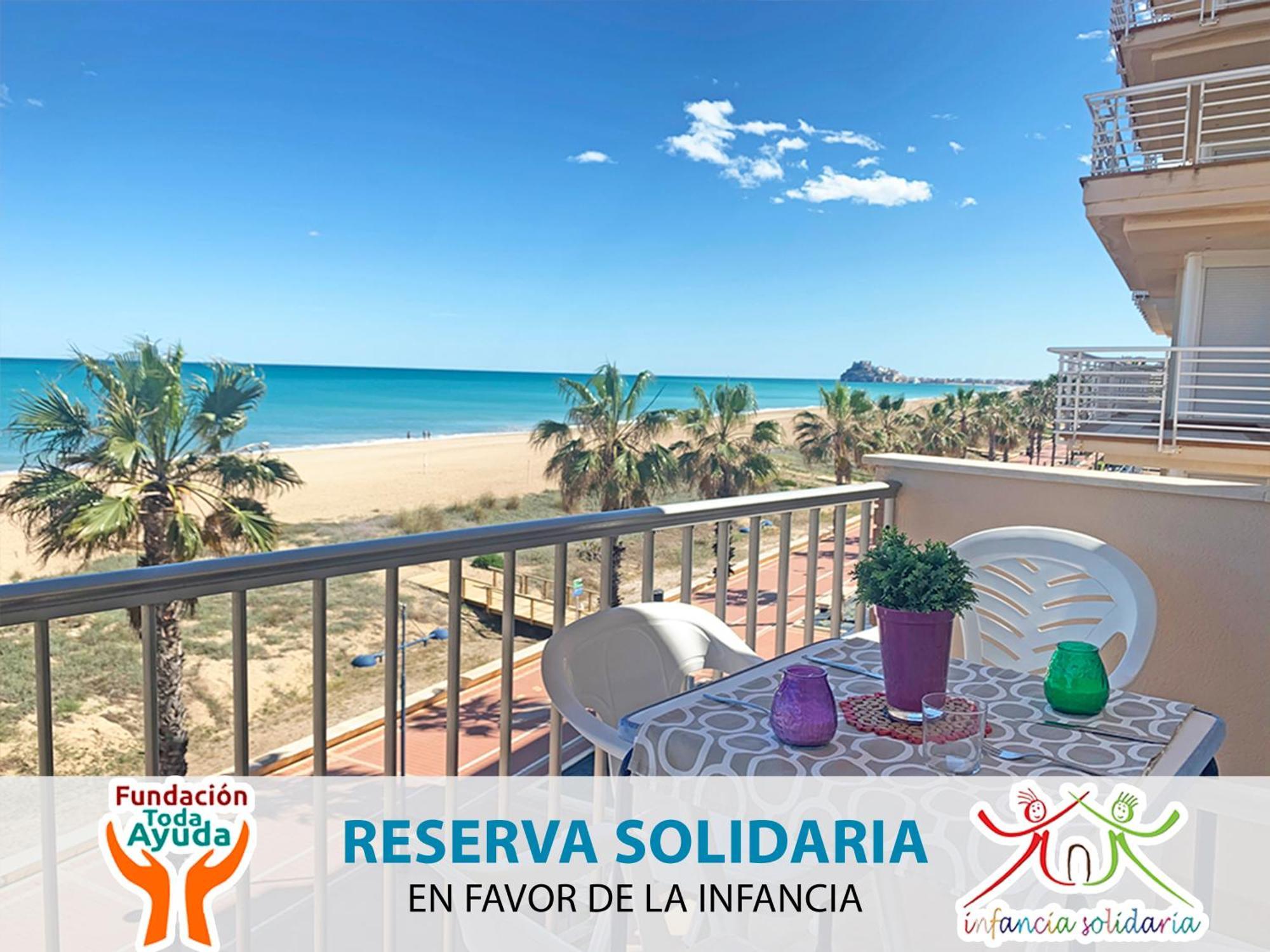 Apartamento Papa Luna Primera Linea 3000 Peñíscola エクステリア 写真